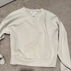 Spalding Light Gray Crewneck Sweatshirt
